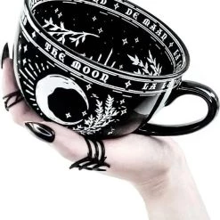 Deals ⭐ ROGUE AND WOLF Gothic Homewares La Lune | MUG" 🌟