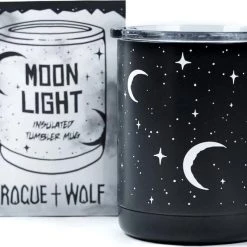 New 😍 ROGUE AND WOLF Gothic Homewares Moonlight | INSULATED TUMBLER MUG" ✔️ -DECOR Sales Store rogue and wolf moonlight 280ml insulated tumbler mug 1 fc48a575 26db 4721 820b 78257c1c2023 700x700