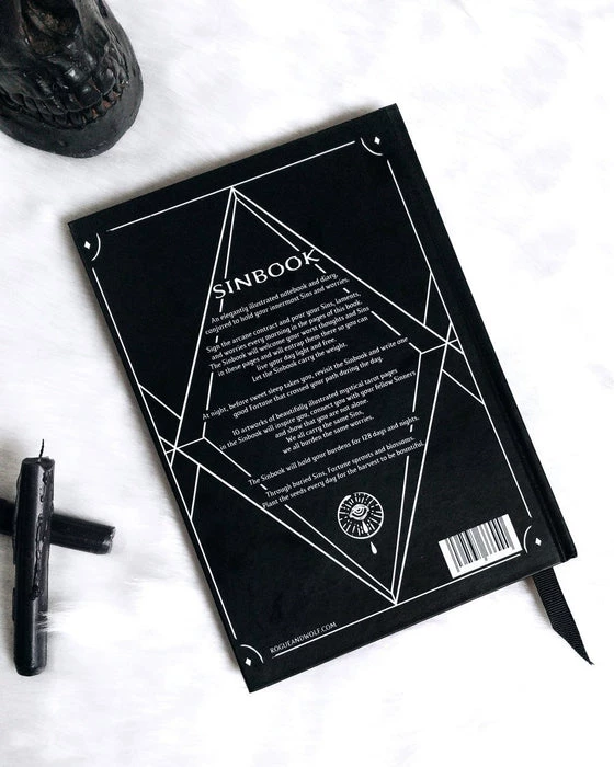 Best Sale 😍 ROGUE AND WOLF Gothic Homewares Sinbook | JOURNAL 😉 7 Best Sale 😍 ROGUE AND WOLF Gothic Homewares Sinbook | JOURNAL 😉 - Image 5