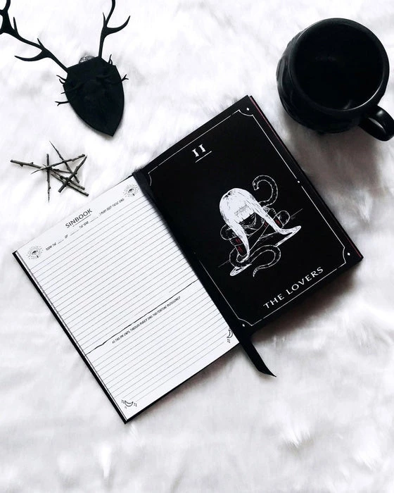 Best Sale 😍 ROGUE AND WOLF Gothic Homewares Sinbook | JOURNAL 😉 9 Best Sale 😍 ROGUE AND WOLF Gothic Homewares Sinbook | JOURNAL 😉 - Image 7