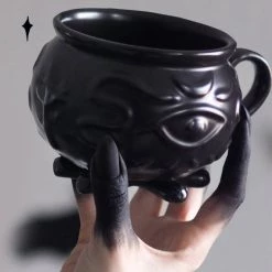 Best deal 🎁 ROGUE AND WOLF Gothic Homewares Witch Cauldron | MUG" 🌟 -DECOR Sales Store rogue and wolf witch cauldron mug 5 700x700