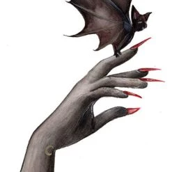 Flash Sale 🎉 SELIN ALA ART Bats Bat On Hand | ART PRINT 🔥 -DECOR Sales Store selin ala art bat on hand art print 1 08f2111c 005f 48f0 901b 3b1c977a6abf 700x700