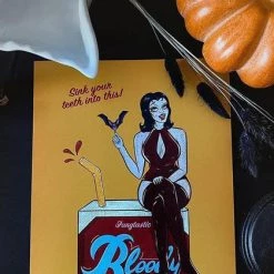 Cheap 💯 SELIN ALA ART All Miss Mary's Bloody Mary In A Box A4 | ART PRINT 👍