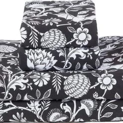 Cheapest ✨ SIN IN LINEN Bats Elysian Fields [Black] | KING SHEET SET 😉 -DECOR Sales Store sin in linen elysian fields black sheet set 6 5b4acff9 91a8 47ef bd03 a1b52eec86c0 700x700