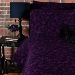 Best reviews of 😍 SIN IN LINEN Bats Elysian Fields [Purple] | FULL/DOUBLE SHEET SET ⭐ -DECOR Sales Store sin in linen elysian fields purple double sheet set 04 76b17dd4 cb57 4189 987c 58103fa3d70c 700x700
