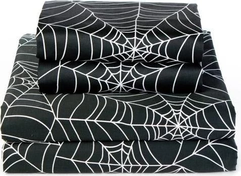 Coupon ❤️ SIN IN LINEN Gothic Homewares Spider Web | KING SHEET SET 🤩 4 Coupon ❤️ SIN IN LINEN Gothic Homewares Spider Web | KING SHEET SET 🤩 - Image 2