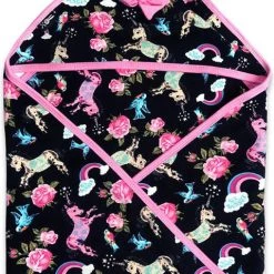 Deals 🥰 SIX BUNNIES Rainbows & Pride Unicorn II | BABY BLANKET 🔔