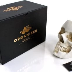 Buy 💯 SUCK UK Gothic Homewares Skull | BOWL [WHITE] 💯 -DECOR Sales Store skull white tidy 4 700x700