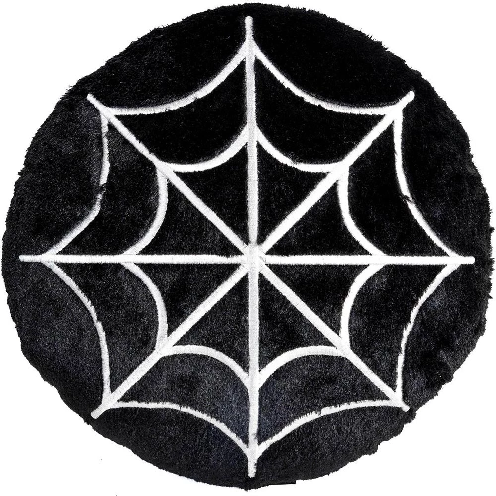Best Pirce ๐ SOURPUSS Gothic Homewares Furry Spiderweb | PILLOW โญ 3 Best Pirce ๐ SOURPUSS Gothic Homewares Furry Spiderweb | PILLOW โญ
