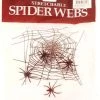 Outlet 🎁 MISCELLANEOUS 🦇 Halloween Spider Web With Spiders | DECORATION ⭐