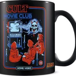 New 🔥 STEVEN RHODES The Nightmare Before 🎅 Christmas Movie Club [Black] | COFFEE MUG 🤩