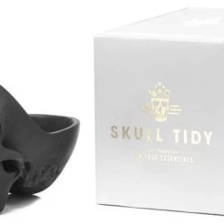Best Pirce 😀 SUCK UK The Nightmare Before 🎁 Christmas Skull | BOWL [BLACK] ❤️ -DECOR Sales Store suk uk black skull bowl 11 700x700