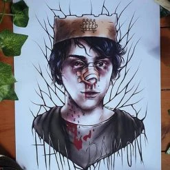 Deals 😉 THE BLACK CVLT Horror Peter Hereditary | A4 ART PRINT ✔️