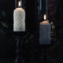 Promo 👏 THE BLACKENED TEETH Gothic Homewares Mildred Gothic Pillar | CANDLE ✔️ -DECOR Sales Store the blackened teeth mildred gothic pillar candle 1 f3caa2eb 14c9 4bbd a9a9 47378e9e0854 700x700