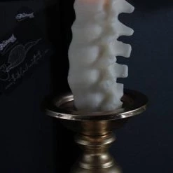 Brand new ❤️ THE BLACKENED TEETH Gothic Homewares Spine [Ivory] | SCENTED CANDLE ⌛ -DECOR Sales Store the blackened teeth spine ivory scented candle 5 a59e1652 c376 4127 bb29 40ba441e4054 700x700