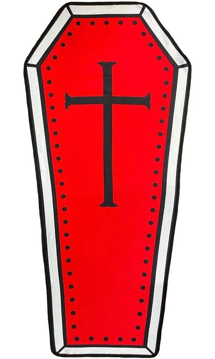 Promo β TOO FAST APPAREL Gothic Homewares Red Coffin | BEACH TOWEL π 3 Promo β TOO FAST APPAREL Gothic Homewares Red Coffin | BEACH TOWEL π