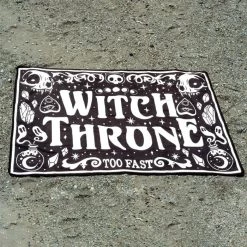 Discount ⌛ TOO FAST APPAREL Ghosts Witch Throne | BEACH TOWEL 😀 -DECOR Sales Store too fast apparel witch throne shaped beach towel 2 d6126f02 170c 4955 b5a5 8d79319f5d66 700x700
