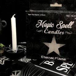 Hot Sale 💯 MAGIC SPELL CANDLES Gothic Homewares Eternal Flame [White] | SPELL CANDLE 😍 -DECOR Sales Store white f4967684 e365 4035 88f0 b5f14c5e872c 700x700