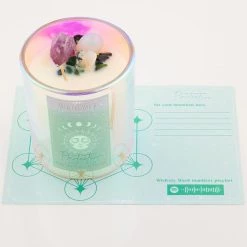 Budget ⭐ WICK’ETY WACK Gothic Homewares Manifestation [Protection] | CRYSTAL CANDLE 🎁 -DECOR Sales Store wickety wack protection manifestation crystal candle 3 45725f6c 2dcb 424d 9350 a066391ae72a 700x700