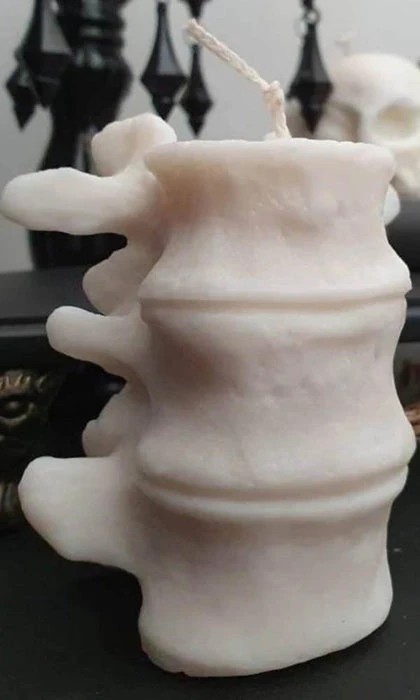 Best Pirce 🌟 WIXCRAFT CANDLES Gothic Homewares Vertebrae | CANDLE` 🥰 3 Best Pirce 🌟 WIXCRAFT CANDLES Gothic Homewares Vertebrae | CANDLE` 🥰