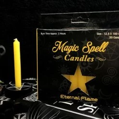 Best deal ✔️ MAGIC SPELL CANDLES Gothic Homewares Eternal Flame [Yellow] | SPELL CANDLE 😉 -DECOR Sales Store yellow 700x700